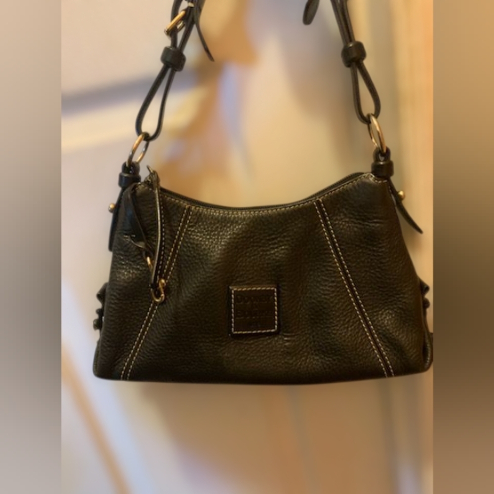 Dooney & Bourke Black Leather Shoulder Bag